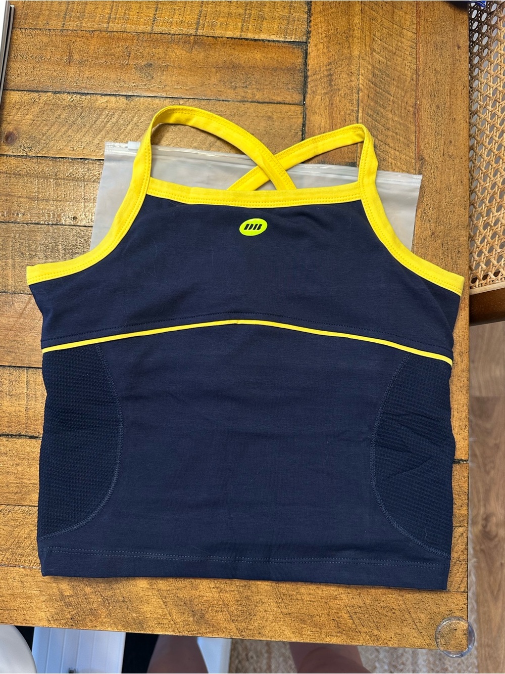 Dairy Boy Wag Tank in Navy